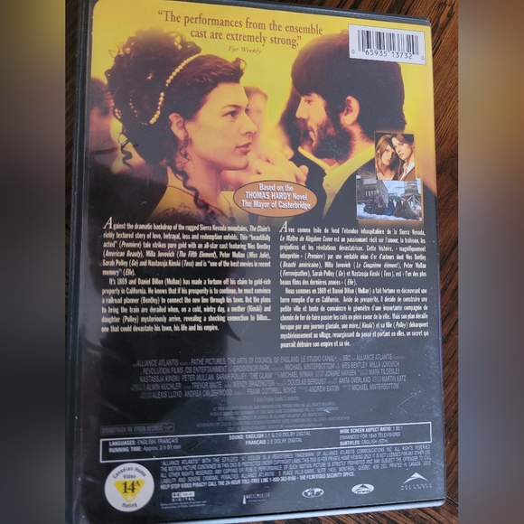 THE CLAIM DVD MOVIE - Picture 2 of 2